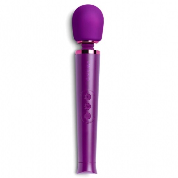 Le Wand Dark Cherry Petite Vibrating Massager 10 Speeds