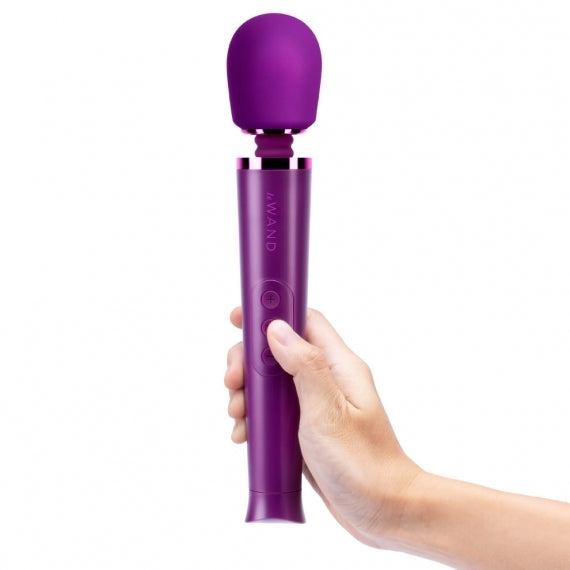 Le Wand Dark Cherry Petite Vibrating Massager 10 Speeds