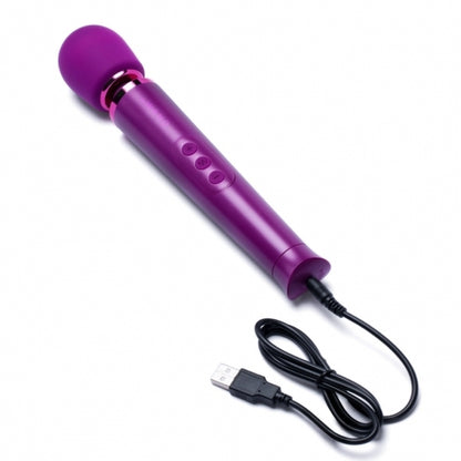 Le Wand Dark Cherry Petite Vibrating Massager 10 Speeds