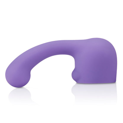 Le Wand Purple Curve Weighted Silicone Wand Attachment