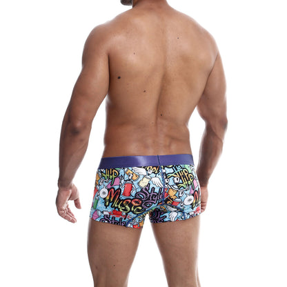 Male Basics Black Hipster Trunk Comfortable Flexible Fit