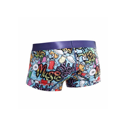 Male Basics Black Hipster Trunk Comfortable Flexible Fit