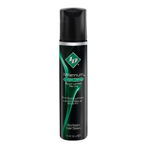 ID Millennium Silicone-Based Lubricant 1 oz Long Lasting Waterproof