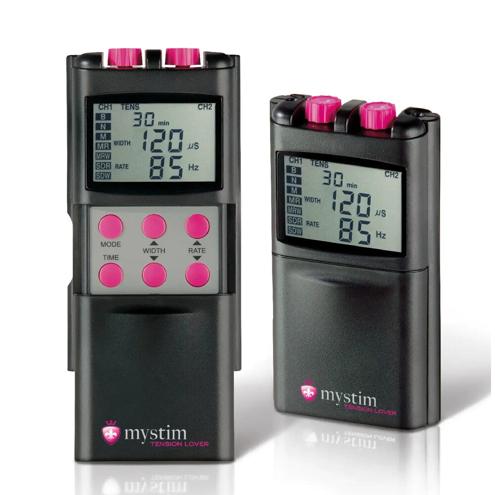 MyStim Black Tension Lover EStim Stimulator