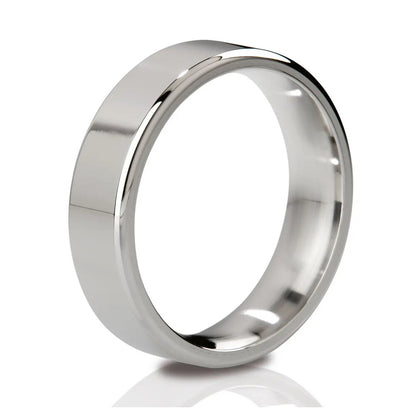 MyStim Silver Polished Stainless Steel Cock Ring