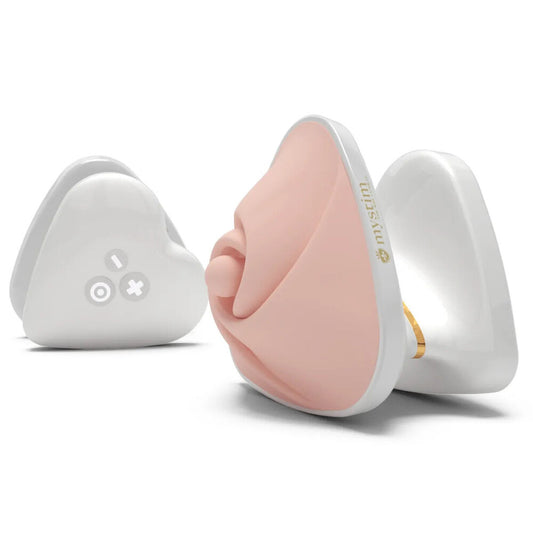Mystim Pink Hearts Desire Waterproof Clitoral Stimulator