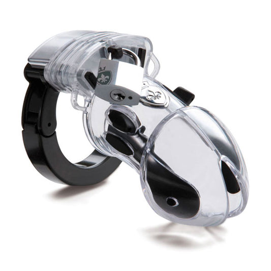MyStim Black EStim Chastity Cock Cage with Conductive Surfaces