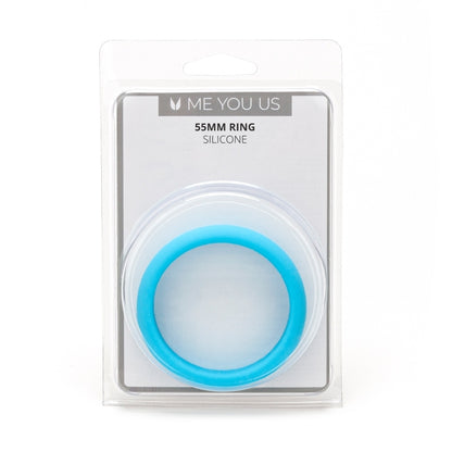 Me You Us Black Silicone 55mm Comfort Ring