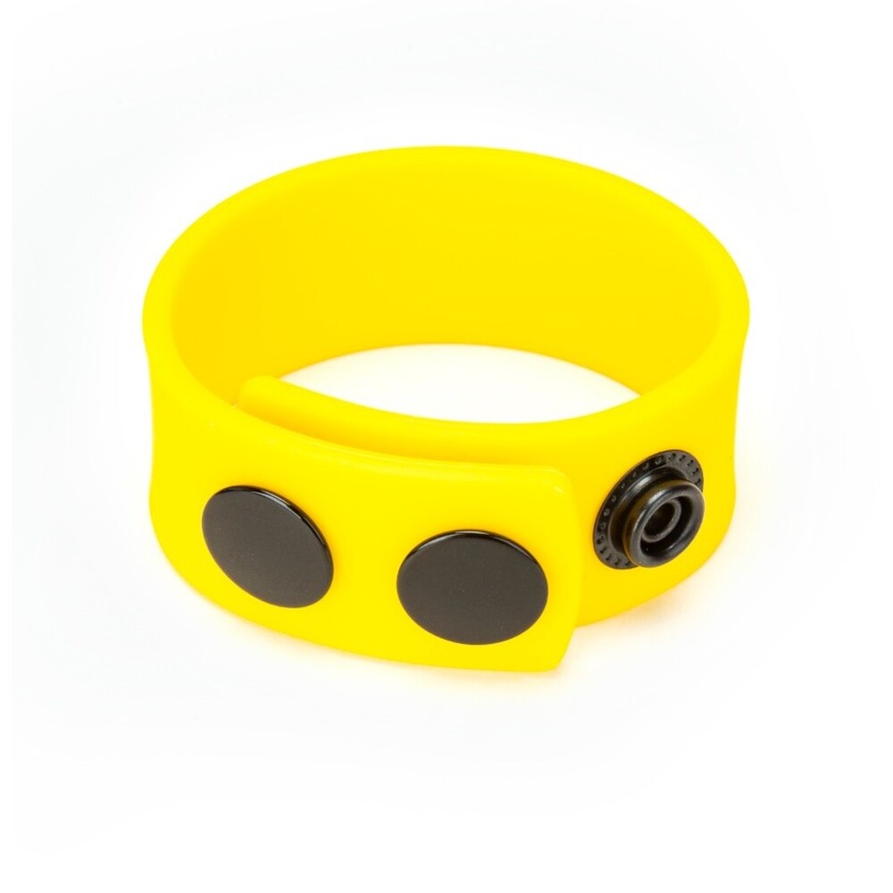 Me You Us Yellow Silicone Cock Strap for Enhanced Performance
