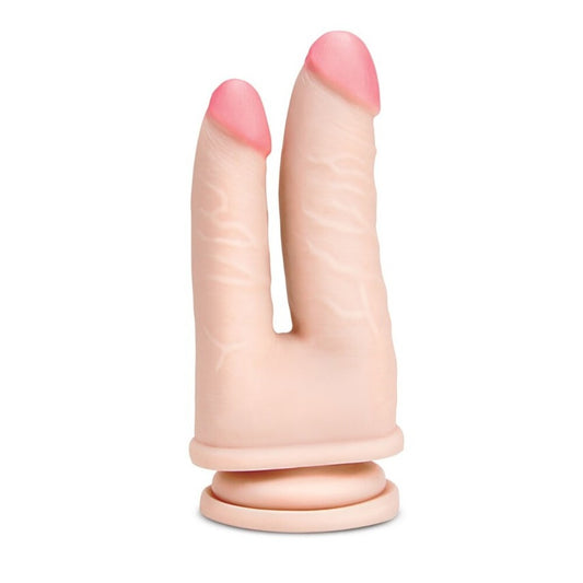 Me You Us Flesh-Colored 6 Inch Ultra Cock Double Dildo