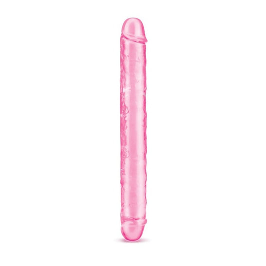 Me You Us Pink 12 Inch Ultra Double Dildo Flexible Silicone