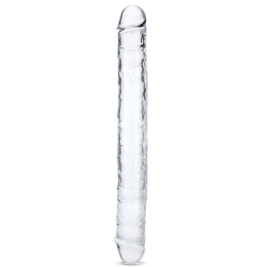 Me You Us Clear Ultra Dual-Ended 15 Inch Dildo