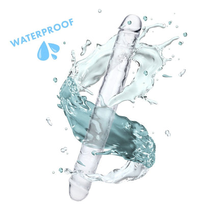 Me You Us Clear Ultra Dual-Ended 15 Inch Dildo