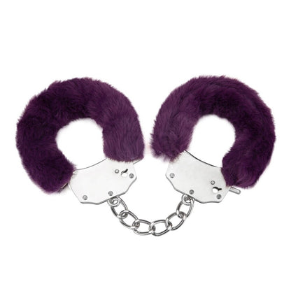 Me You Us Purple Furry Handcuffs BDSM Restraint