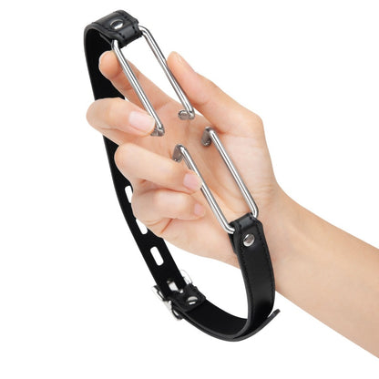 Me You Us Black Spider Stretch Gag 2 Adjustable Bondage Accessory