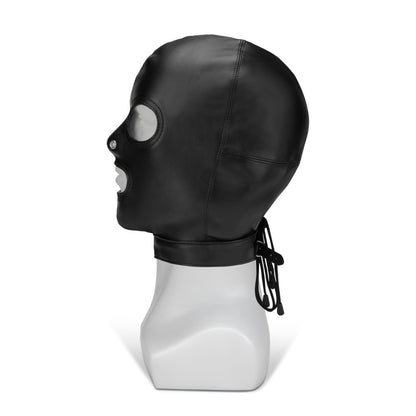 Me You Us Black Hood With Eyes Nose Mouth

