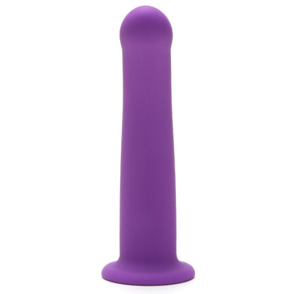 Me You Us Purple Curved 7 Inch Silicone Dildo