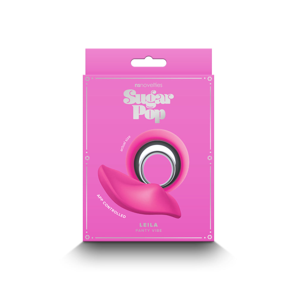 Sugar Pop Pink Leila Remote Controlled Panty Vibrator