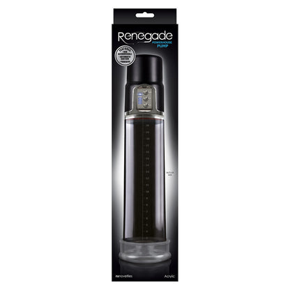 Renegade Black Powerhouse Rechargeable Suction Pump