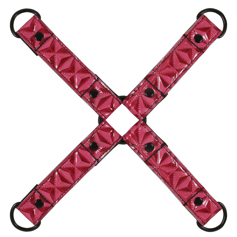 Sinful Bondage Pink Customized Hogtie Restraint