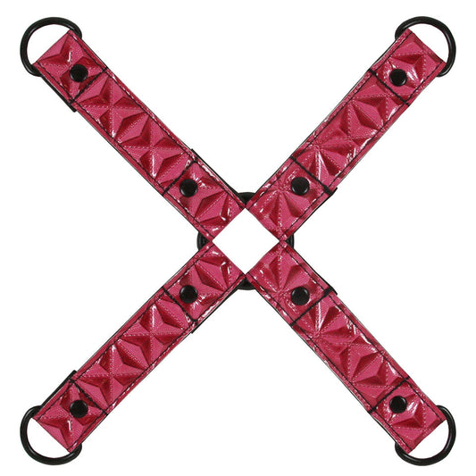 Sinful Bondage Pink Customized Hogtie Restraint