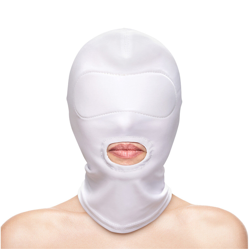 NS Novelties White Fetish and Fashion Mouth Hood

