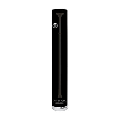 Ouch Sleek Black Adjustable Dance Pole for Home Fitness