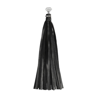 Ouch Glamorous Black Diamond Studded Flogger