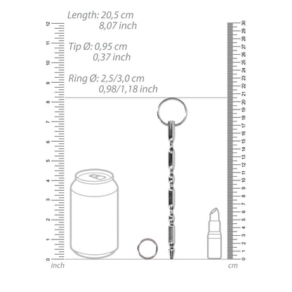 Ouch Stainless Steel Urethral Sounding Dilator with Ring