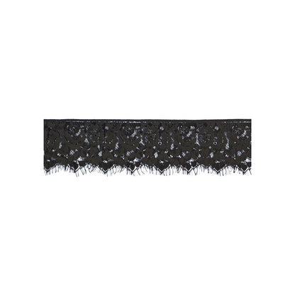 Ouch Black Lace Eye Mask with Straps for Sensory Play