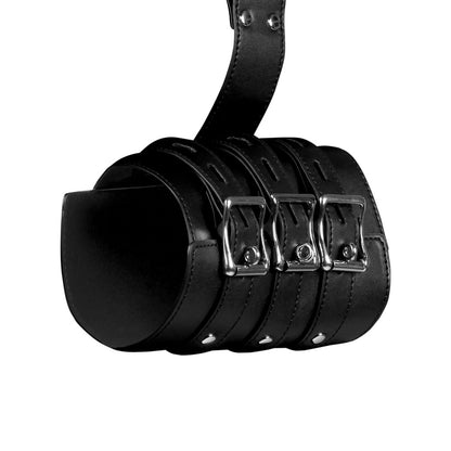 Premium Bondage Black Complete Arm Restraints Harness