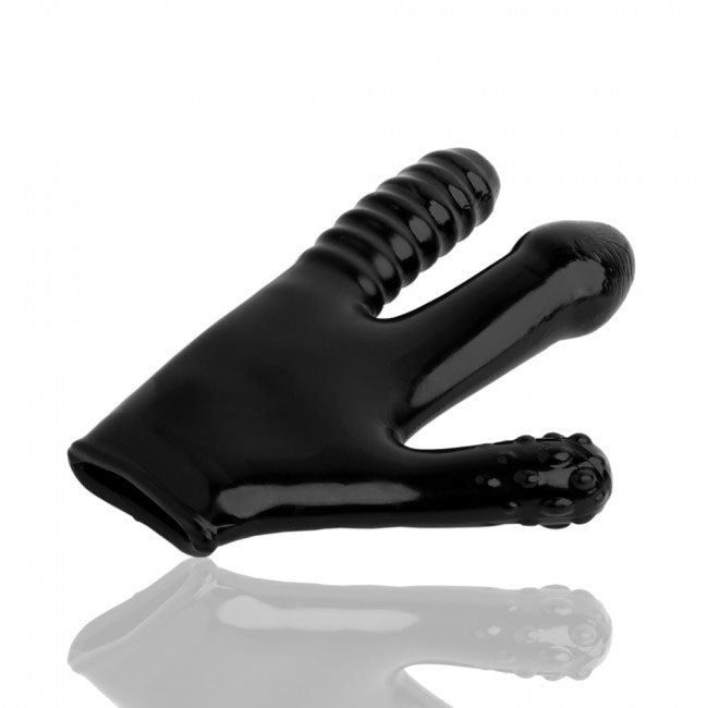 Oxballs Black Multi-Extension Dildo Glove