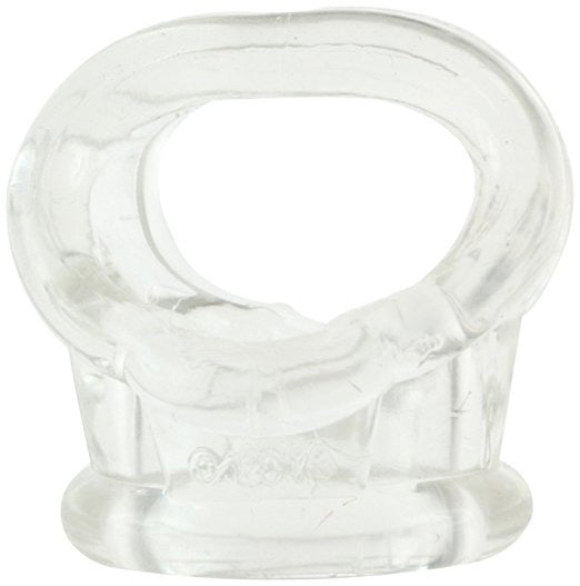 OXBALLS Clear Cocksling 2 Cock and Ball Ring