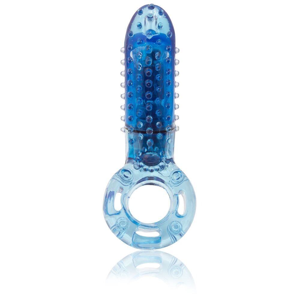 Screaming O Purple Vibrating Cock Ring with Pleasure Ticklers