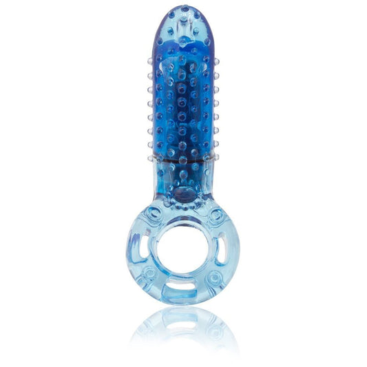 Screaming O Purple Vibrating Cock Ring with Pleasure Ticklers