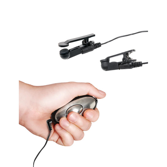 Fetish Fantasy Series Black Shock Therapy Nipple Clamps