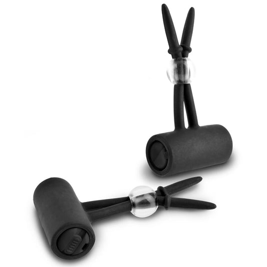 Fetish Fantasy Series Soft Pink Vibrating Nipple Lassos