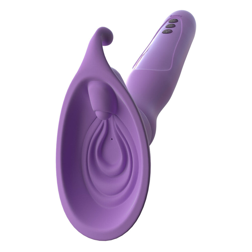 Pipedream Soft Pink Vibrating Roto SuckHer with Suction