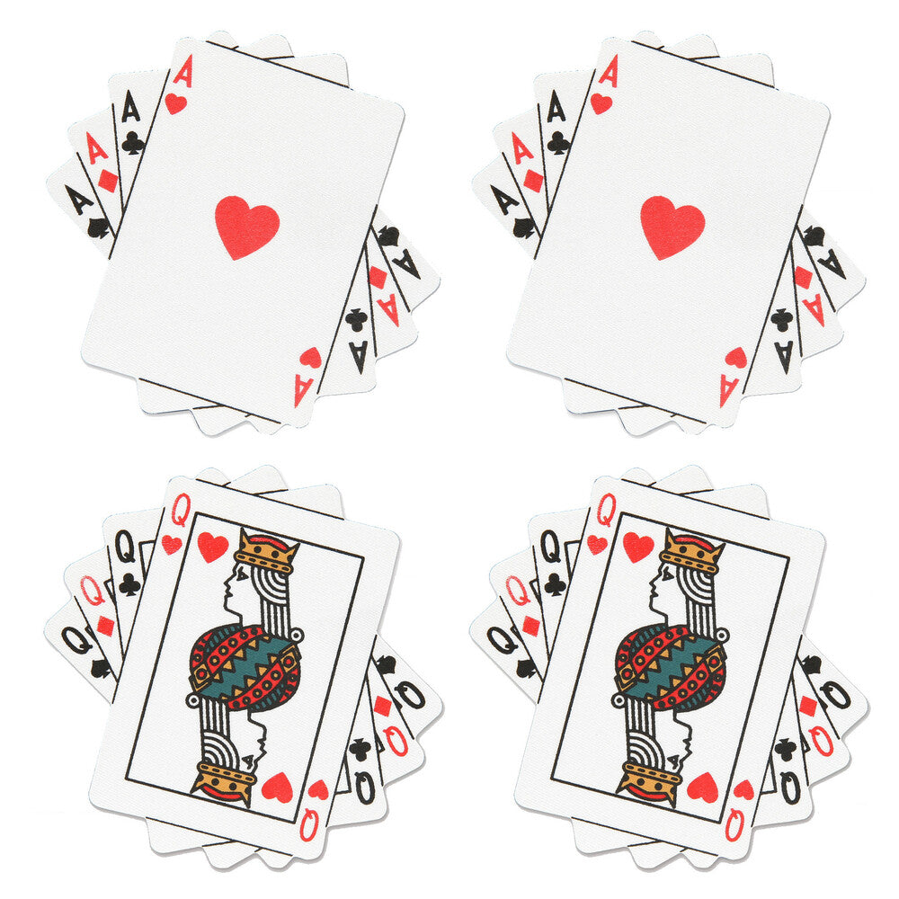 Peekaboo Pasties Colorful Queens and Aces Designs