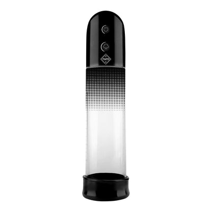 Pumped Black Silicone Penis Pump for Enhanced Erection Strength
