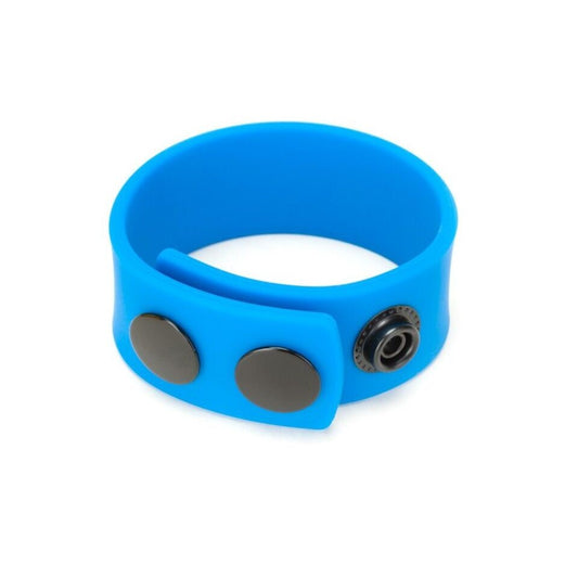 Prowler RED Blue Adjustable Silicone Cock Strap