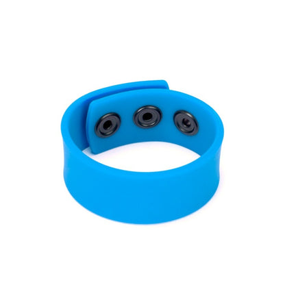 Prowler RED Blue Adjustable Silicone Cock Strap
