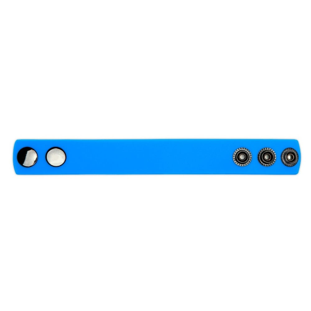 Prowler RED Blue Adjustable Silicone Cock Strap