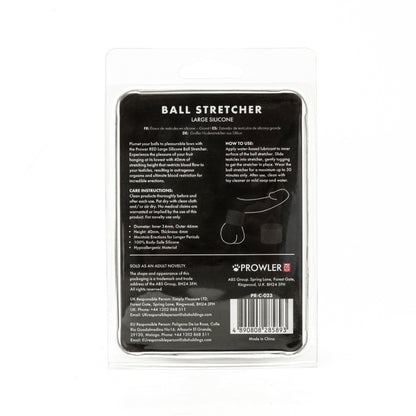 Prowler Black Large Silicone Ball Stretcher