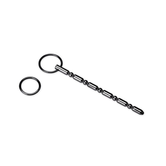 Prowler Red Rippled Stainless Steel Urethral Plug