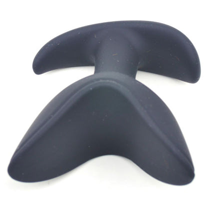 Pleasure Innovations Black Silicone Anchor Butt Plug