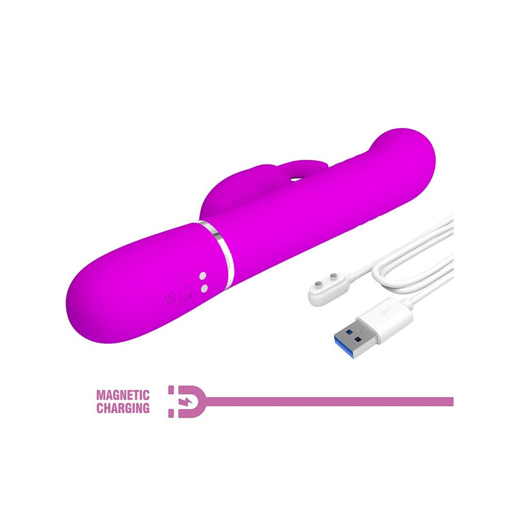 Pretty Love Coale Pink Dual-Action Rabbit Vibrator