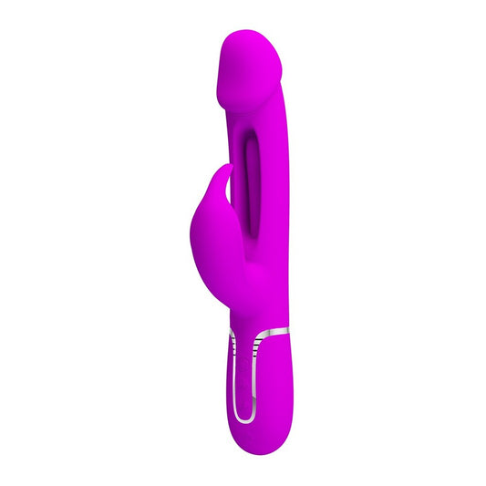 Pretty Love Pink Kampas Rabbit Vibrator with 7 Modes