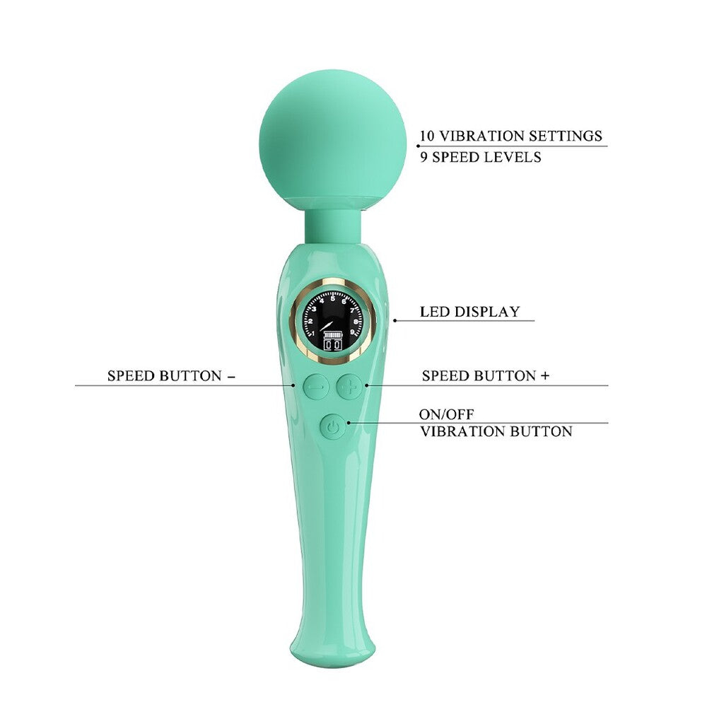 Pretty Love Skyler Pink Wand with LED Display