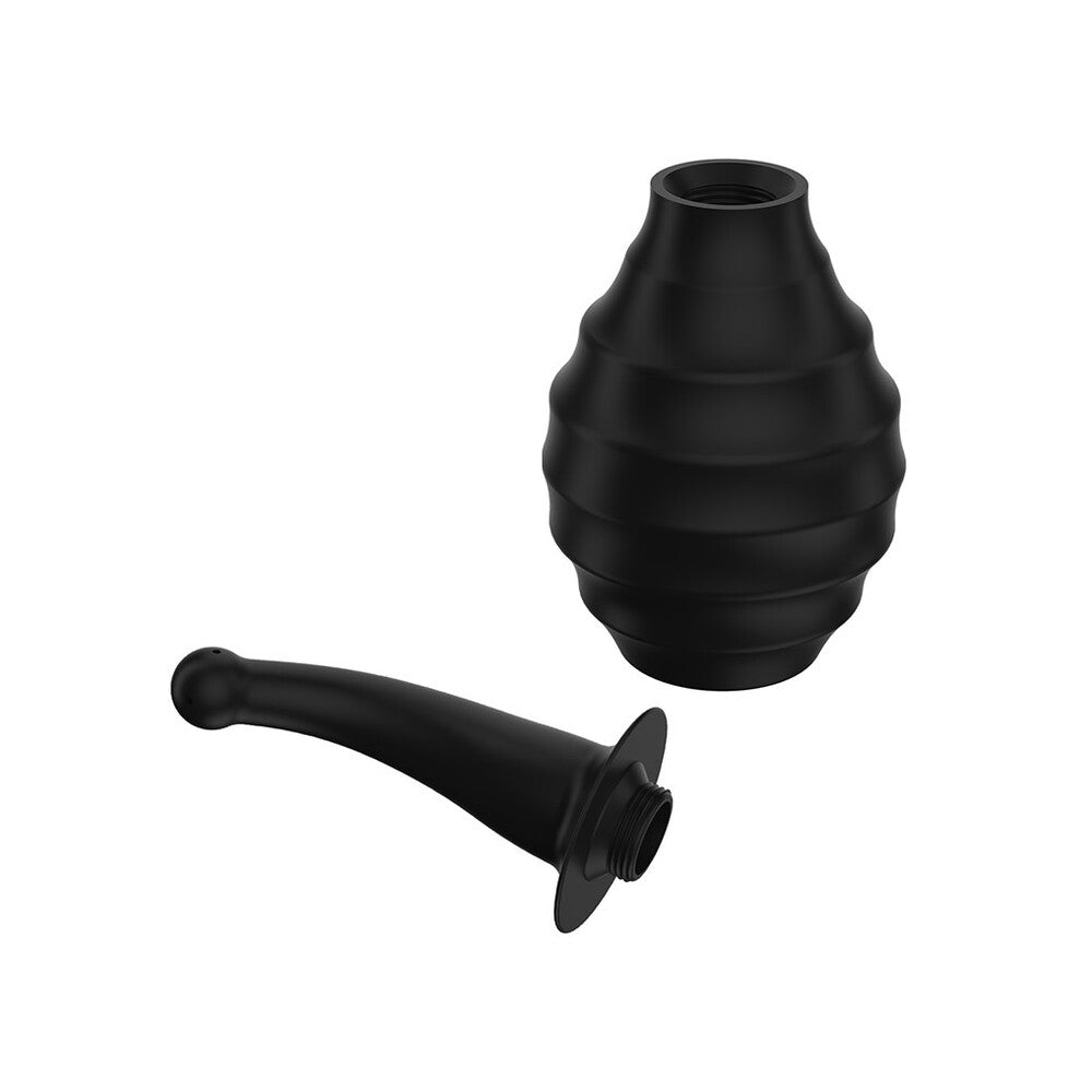 Mr Play Black Anal Shower with 330ml Capacity